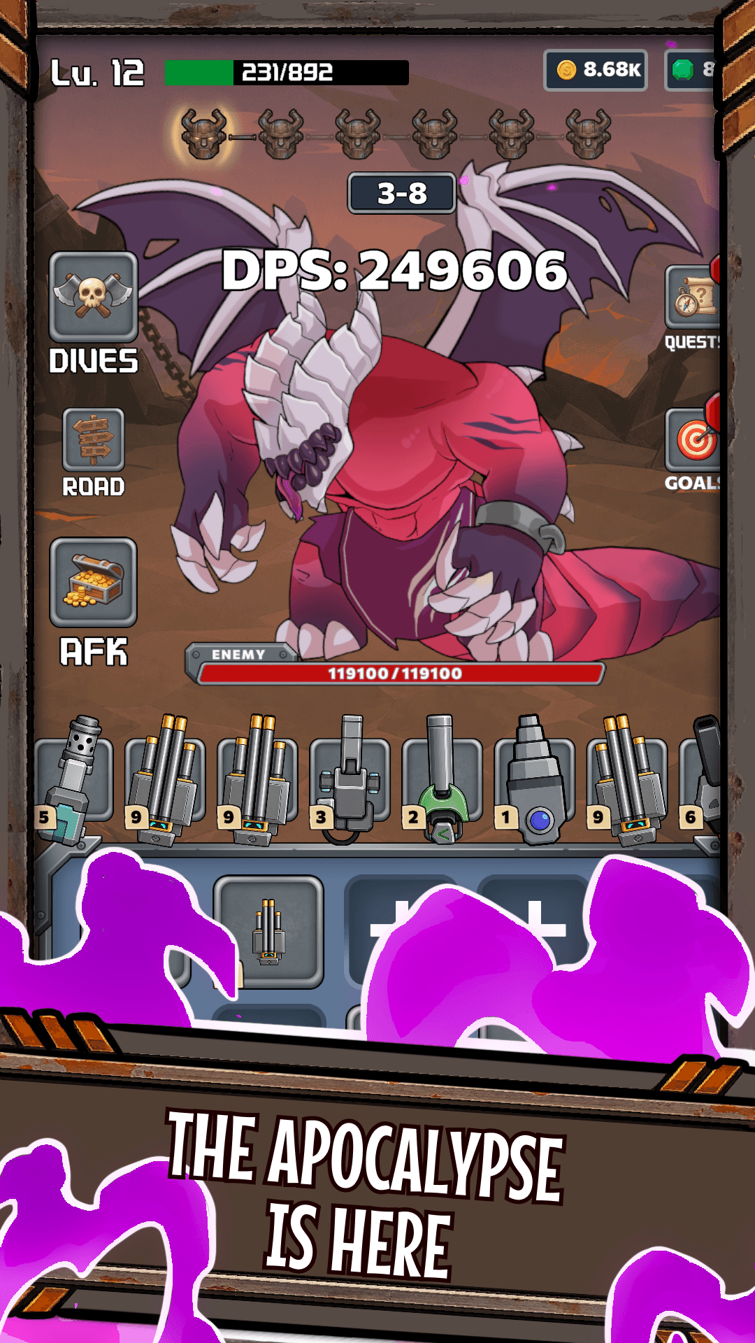 Idle Apocalypse Defence screenshot