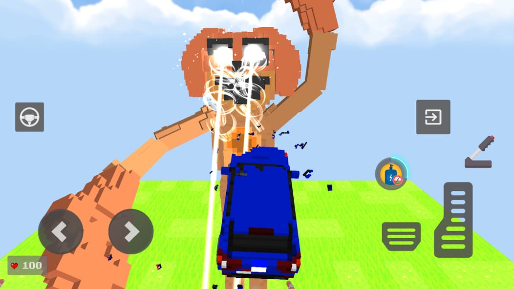 Nextbots in Playground: Pixel screenshot