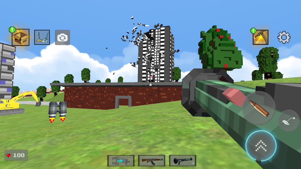 Nextbots in Playground: Pixel screenshot