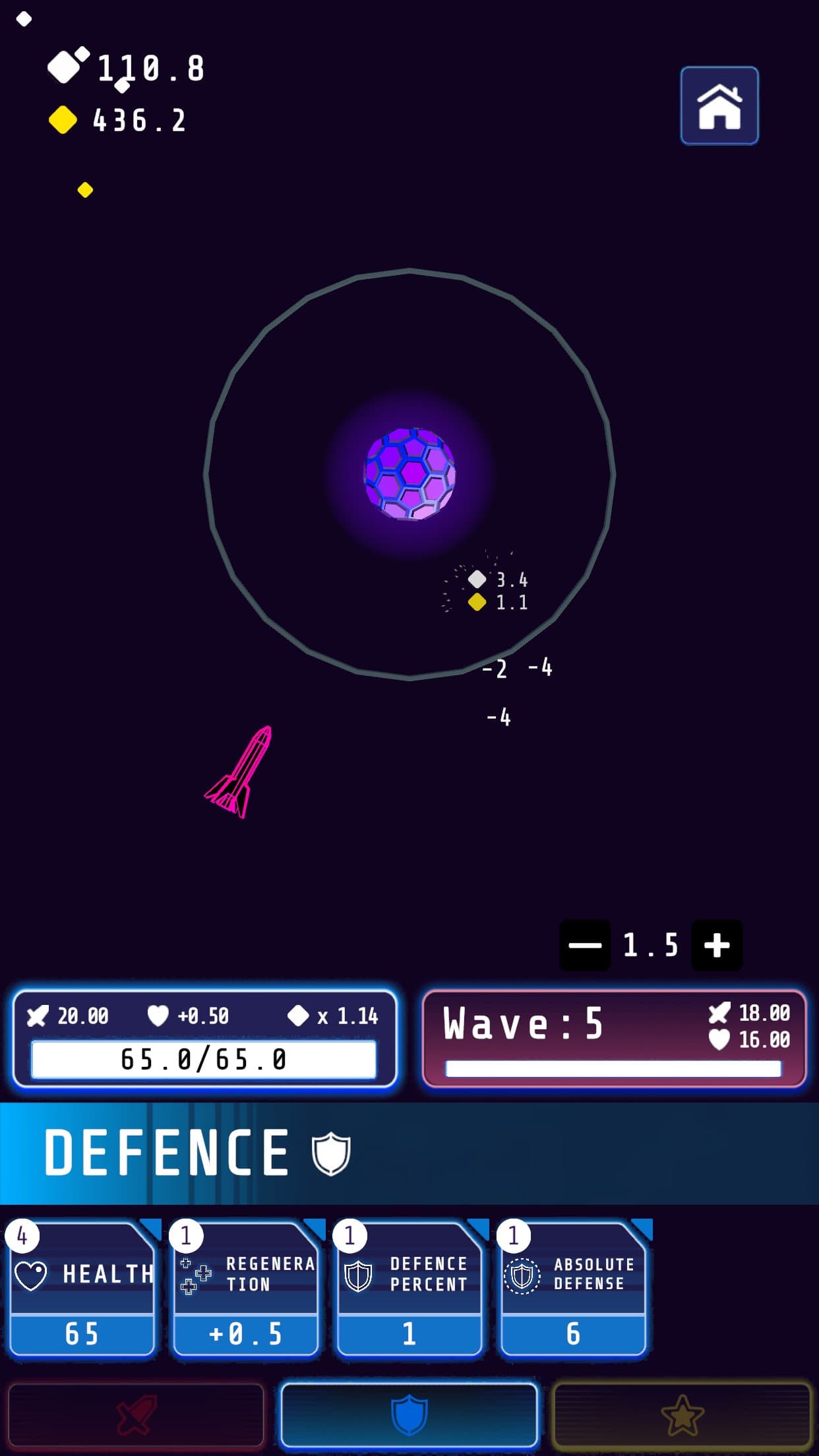 Planet Idle Tower Defense screenshot