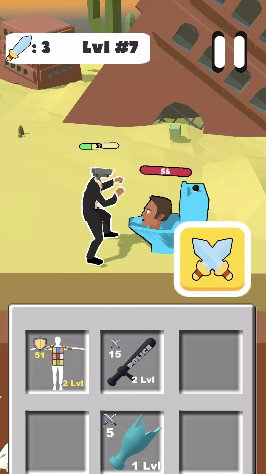 Skibidi Toilet Merge Fight screenshot