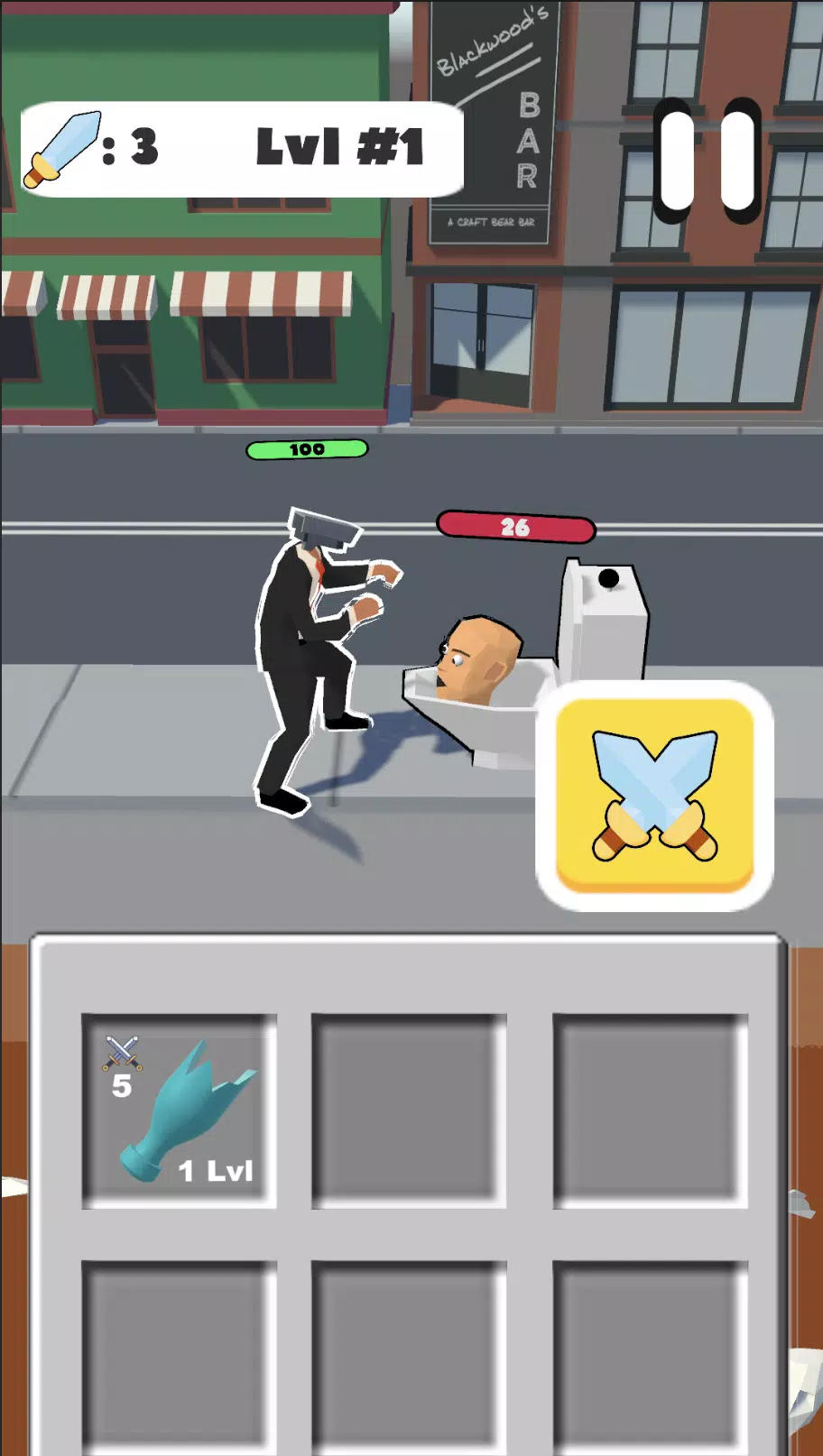 Skibidi Toilet Merge Fight screenshot