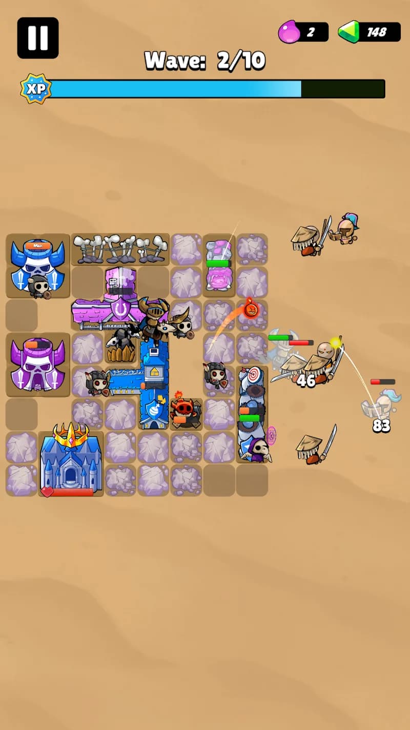 Hell Merge TD screenshot